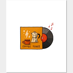 Coffee Tunes Posters and Art